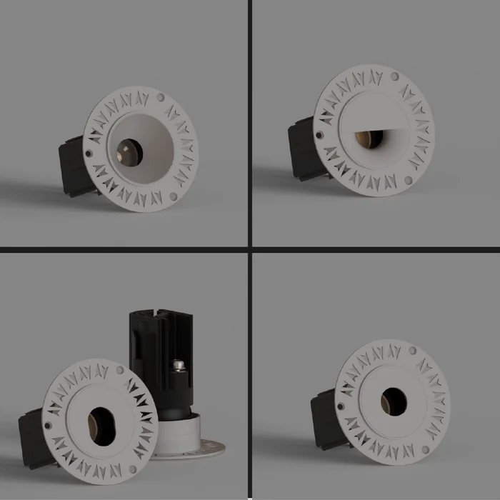 SOLO ADJ Round Trimless — AVANTIX
