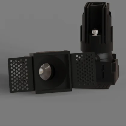 SOLO ADJS Square Trimless — AVANTIX